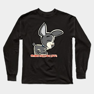 Happy Frenchie Long Sleeve T-Shirt